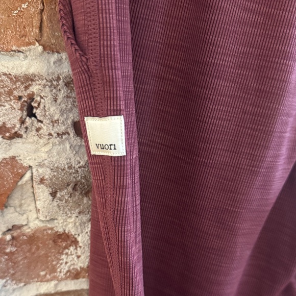 Vuori Ribbed Performance Jogger Fig Heather XXS - Picture 9 of 9